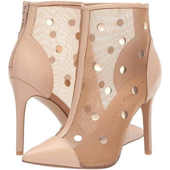 Katy Perry Collections Shoes - Katy Perry Mesh Cap Toe Ankle Booties Size 8.5